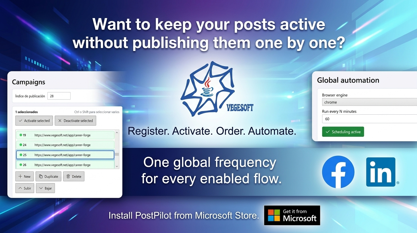 PostPilot Social Network · Microsoft Store · Campaigns